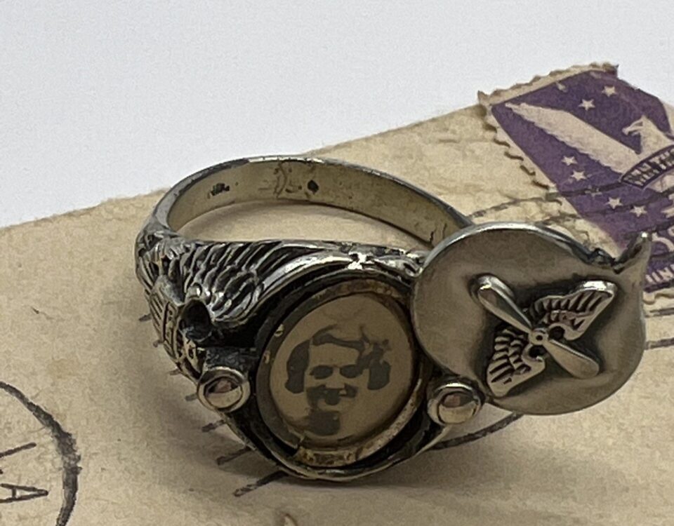 1940s Sterling Sweetheart Ring