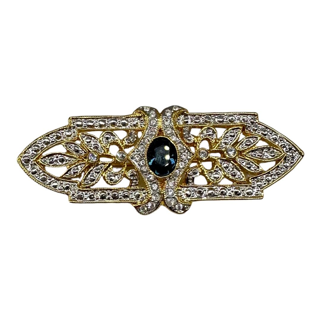 1980s Deco Revival Brooch