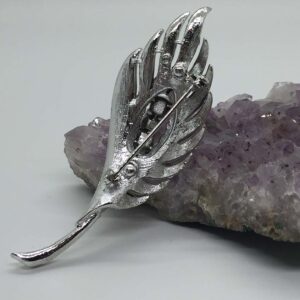 Coro-Silver-Tone-Rhinestone-Stylized-Leaf-Brooch-3.jpg