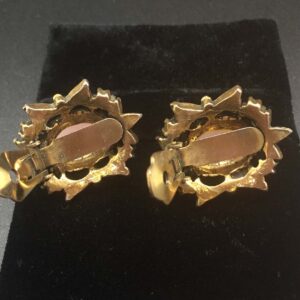 Faux-Rose-Quartz-Cabochon-Rhinestone-Clip-Back-Earrings3.jpg