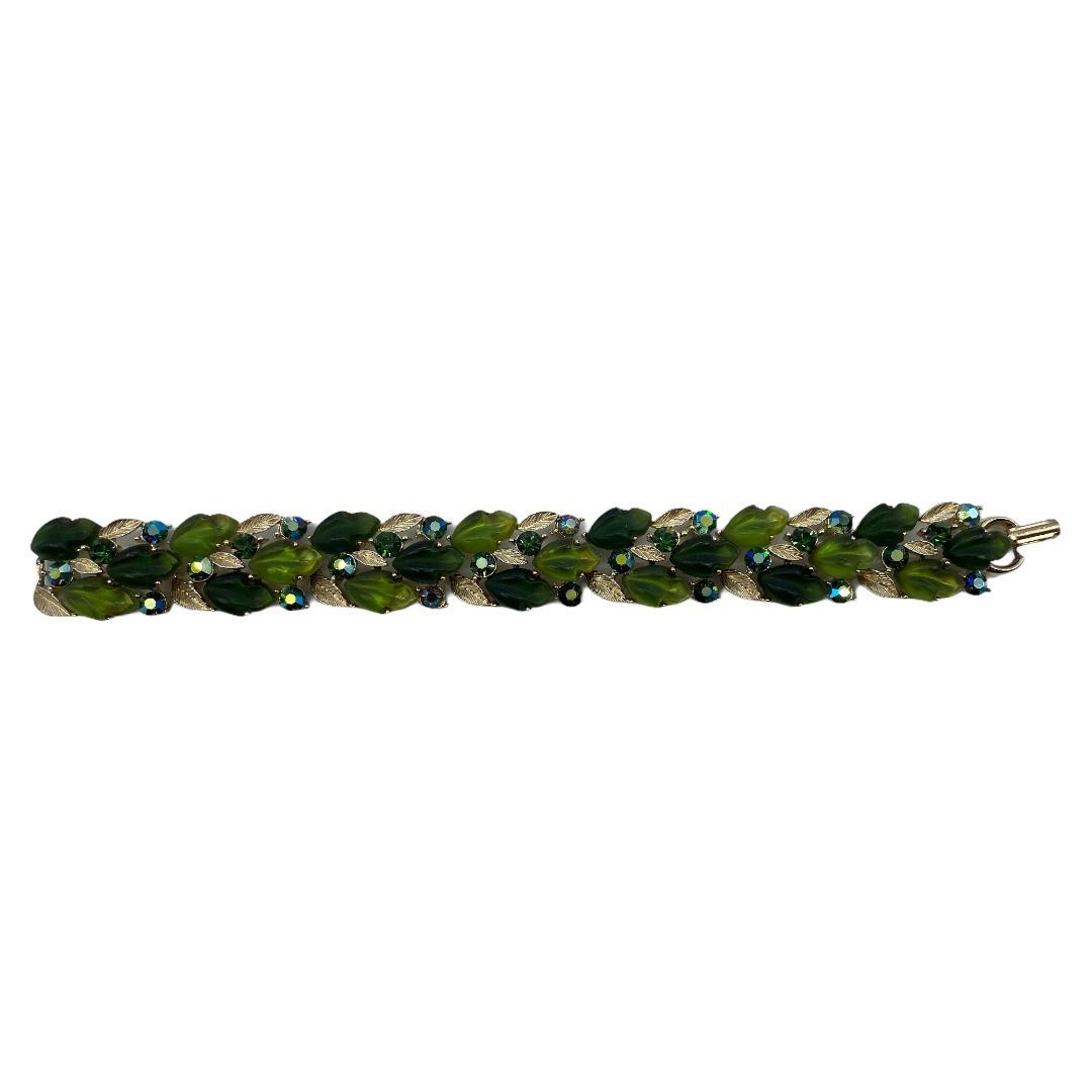 Green-Molded-Leaves-Flexible-Link-Bracelet3.jpg