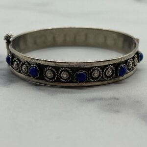 Italian-silver-faux-lapis-bangle-bracelet4.jpg