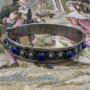 Italian-silver-faux-lapis-bangle-bracelet5.jpg