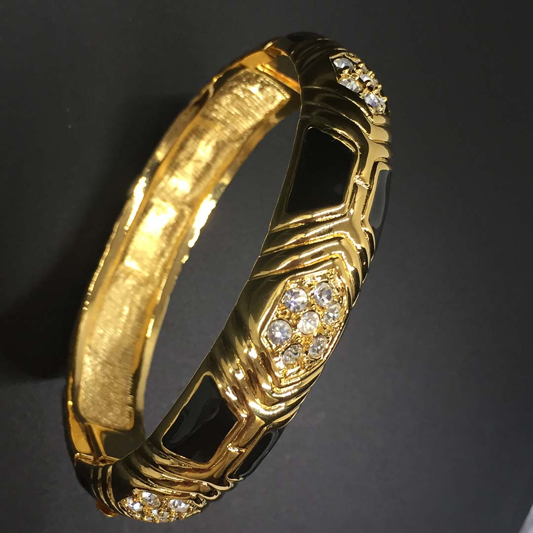Joan-Rivers-Black-Enamel-Crystal-Rhinestone-Bracelet1.jpg