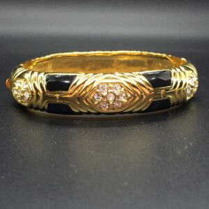 Joan-Rivers-Black-Enamel-Crystal-Rhinestone-Bracelet4.jpg