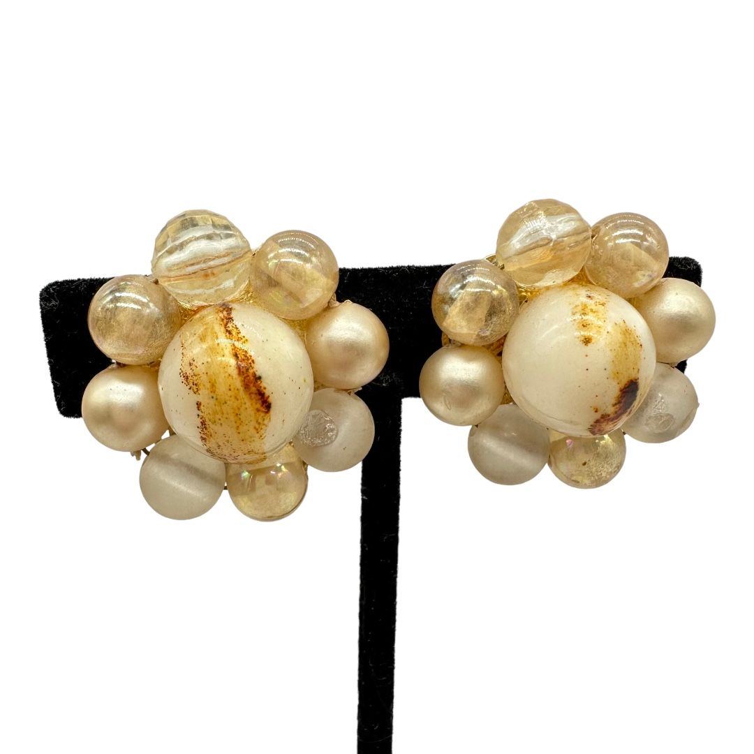 Karu Arke Cluster Earrings