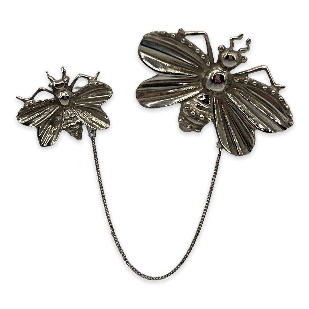 Rare Natacha Brooks Chatelaine Moth or Bug Set