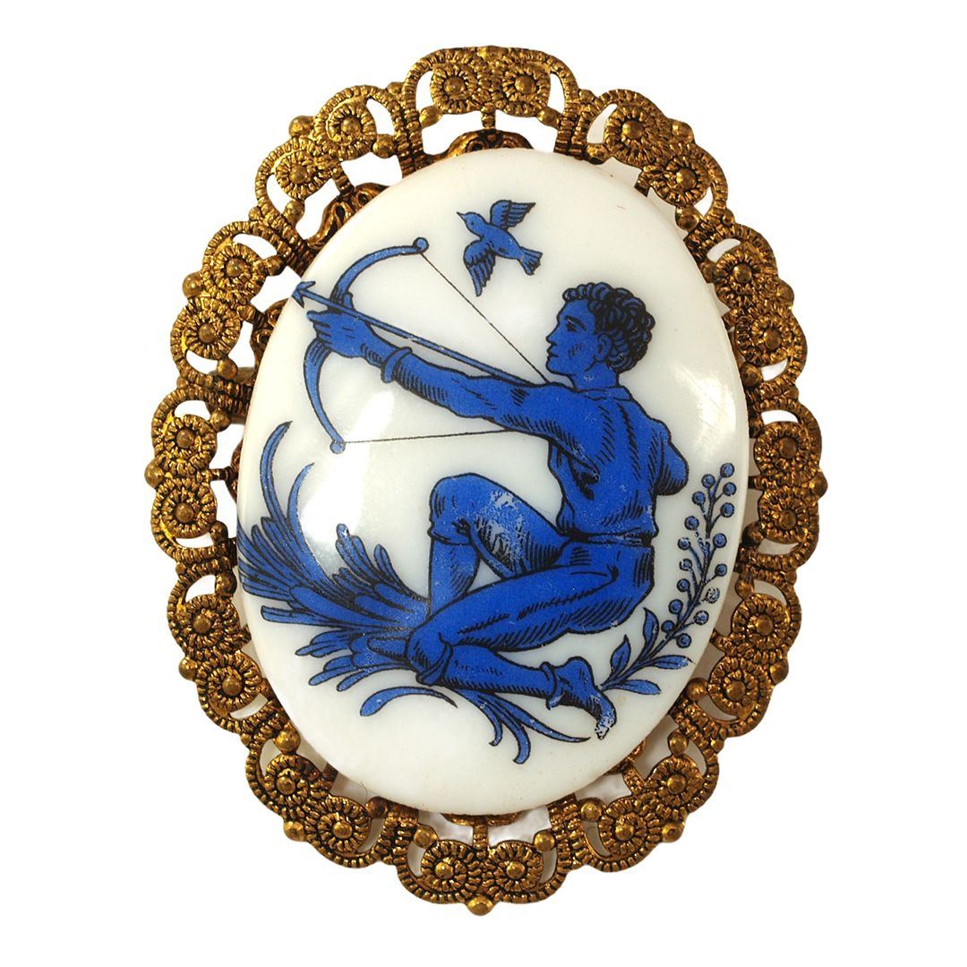 1950s West German "Archer" Brooch