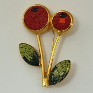 Vintage-1950s-Mosaic-Italian-Cherry-Pin-4.jpg