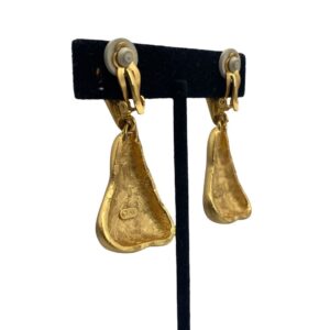 Vintage-Anne-Klein-Matte-Gold-Pendant-Earrings3.jpg