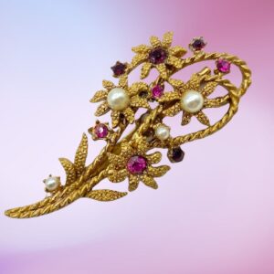 Vintage-Faux-Pearl-and-Rhinestone-Floral-Spray5.jpg