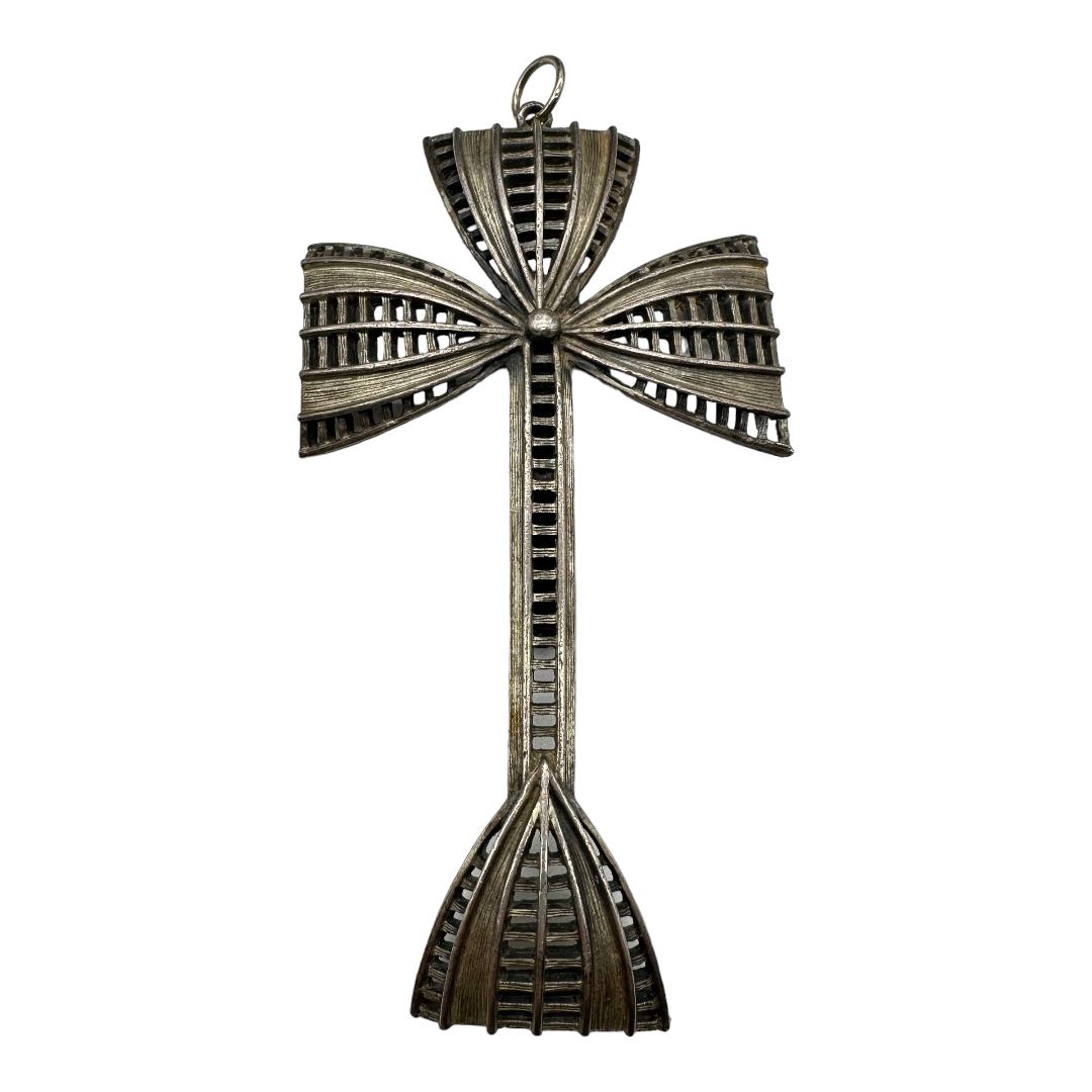 Vintage Large Cross Pendant Brooch