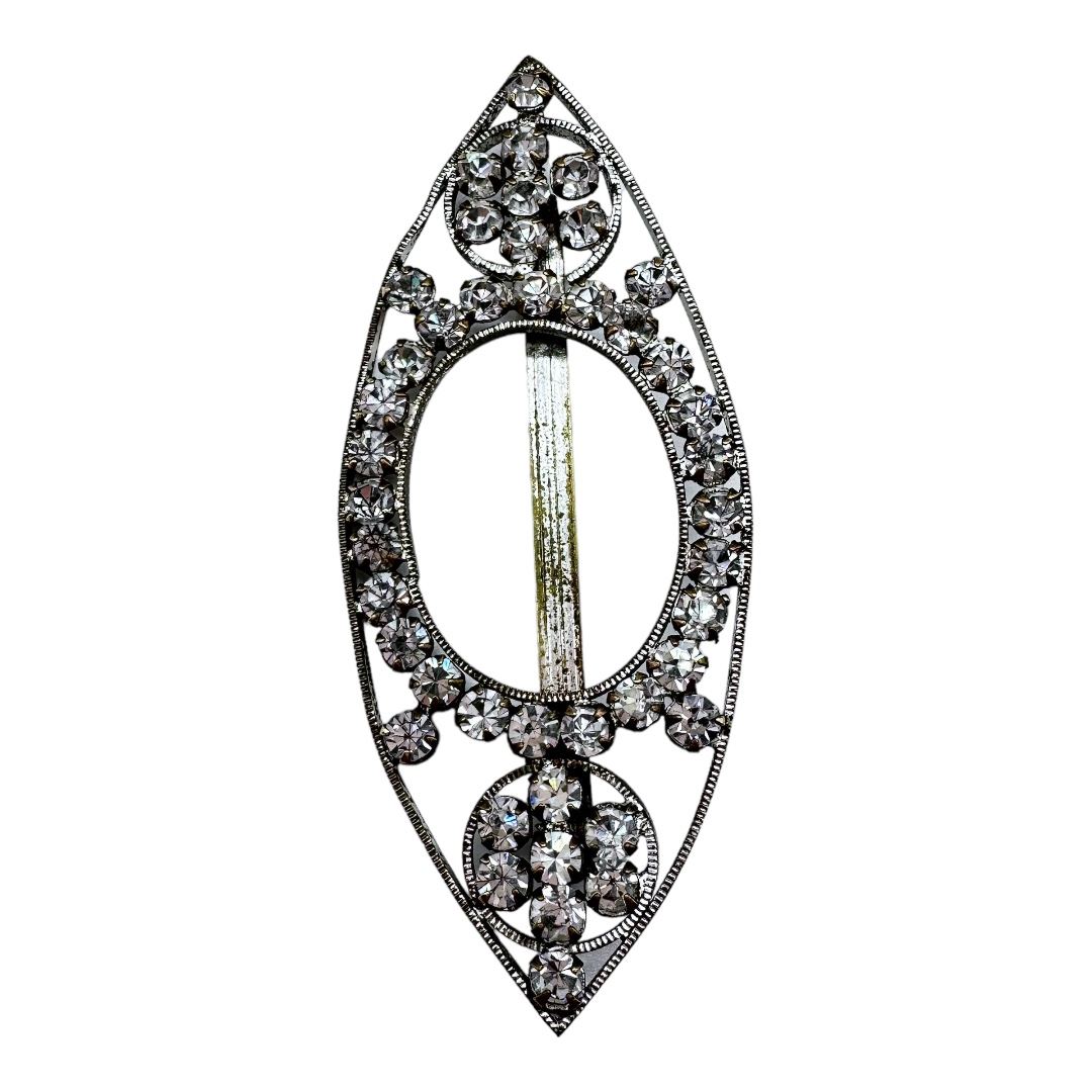 Vintage Deco-style Filigree Buckle